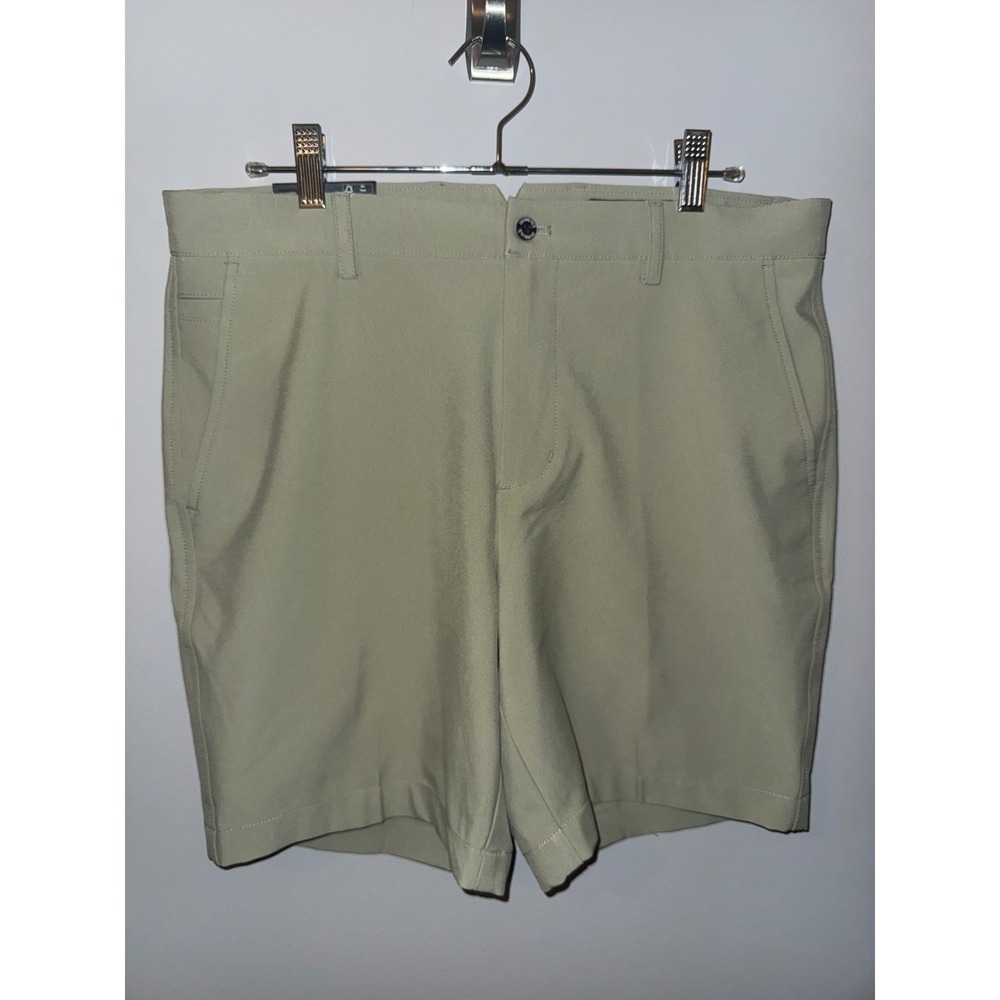 Dunning Golf Mens Performance Shorts Tea Green 8 Inch Inseam Size 32